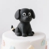 Lukier plastyczny masa cukrowa do modelowania figurek na tort CZARNA 250g Saracino