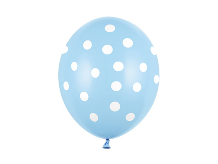 Balony 30cm, Dinozaury, Pastel Pure White (1 op. / 50 szt.)
