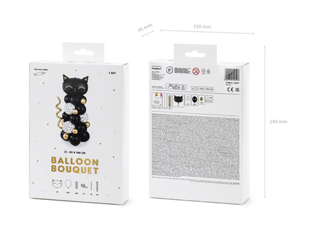 Balony foliowe Gwiazdka, 25 cm, złoty (1 op. / 25 szt.)