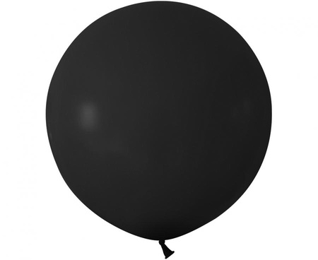 #BL Balony Beauty&Charm, pastelowe, czarne 24"/ 2 szt.