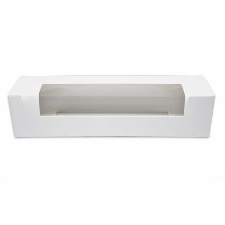 Pudełko z okienkiem na 6-8 makaroników 16x4,5x4,5 cm