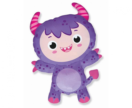 #BFK Balon foliowy 24" FX - Mały Potwór (liliowy), niepakowany KK