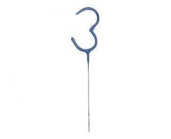 #ZOF Zimny ogień, cyferka 3 niebieska