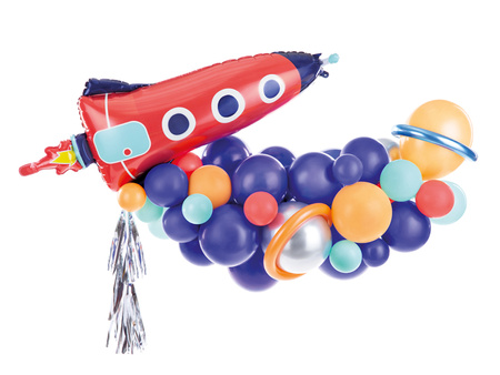 Balony foliowe Gwiazdka, 12cm, srebrny (1 op. / 25 szt.)