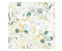 #ZSE Serwetki Golden Eucalyptus, 33x33 cm, 20 szt. (FSC)