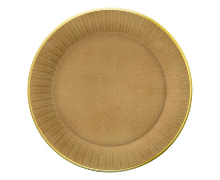 #ZTA_GD Talerzyki papierowe GoG Kraft, 23 cm, 6 szt. KK