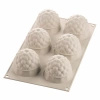 Forma silikonowa jeżyna SEGRETI DEL BOSCO, 65x66 mm 6 gniazd Silikomart