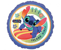 #BFK Balon foliowy 18" Stitch Disney, 45 cm