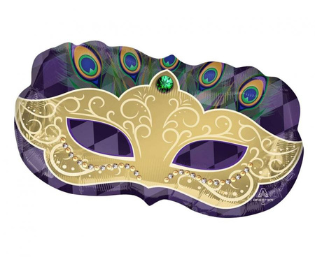 #BFK Balon foliowy helowy  Mardi gras mask