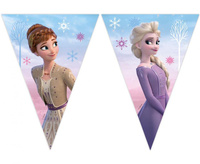 #DEBA Banner Frozen 2: Wind Spirit, flagi (papier FSC)
