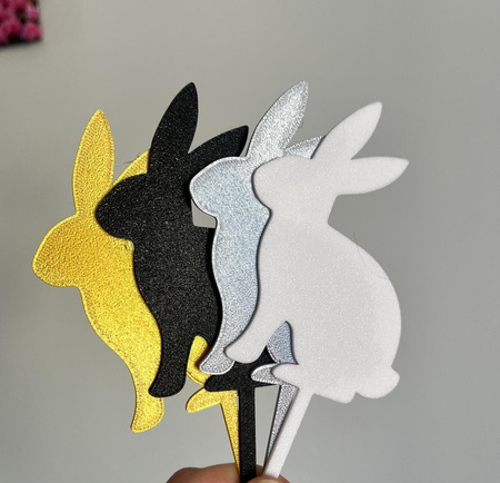 Personalizowany topper ŚLUBNY WESELNY WZ.II NAZWISKO + KOLOR