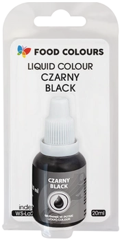 Barwnik w płynie CZARNY 20 ml Food Colours