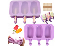 Forma silikonowa do lodów cakesicles KLASYCZNA 19x14 cm