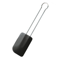Łopatka szpatuła silikonowa czarna 32 cm Roesle