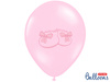 Balony 30cm, Kropki, Pastel Poppy Red (1 op. / 6 szt.)