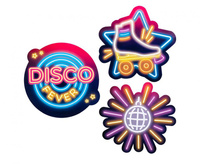 #DEI Dekoracja Disco Fever, 29 x 30 cm