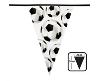 #DEGI Girlanda flagi Football, 30 x 20 cm, 6m.