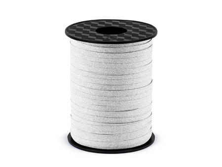 Wstążka plastikowa, czarny, 5mm/225m