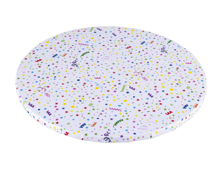 Podkład pod tort CONFETTI śr. 30 h 10 mm Julita