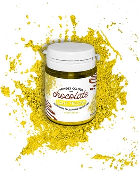 Barwnik do mas tłustych i czekolady w proszku ŻÓŁTY JASNY Food Colours