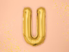 Balon foliowy Litera ''O'', 35cm, srebrny