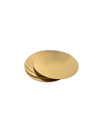 Cienki podkład pod ciasto ZŁOTY Ø 30 cm 50 szt.