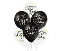 #BL Balony D11 Happy New Year 2C/2S, 6 szt.
