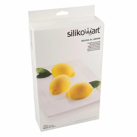 Forma silikonowa cytryny DELIZIA AL LIMONE 85x59 mm 6 gniazd Silikomart