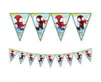 #DEBA Banner Spidey & His Amazing Friends, flagi (papier FSC)