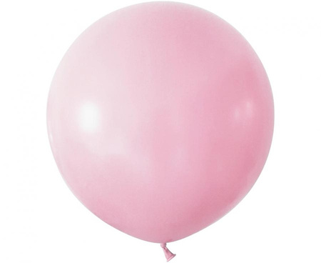 #BL Balony Beauty&Charm, makaronowe, bladoróżowe 24"/ 2 szt.