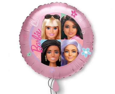 #BFK Balon Foliowy Barbie sweet life S60,43 cm zapakowany