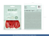 Balony Eco 30cm metalizowane, czarny (1 op. / 10 szt.)