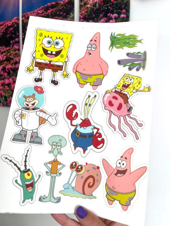 Wydruk jadalny opłatek na tort SPONGEBOB wz.III