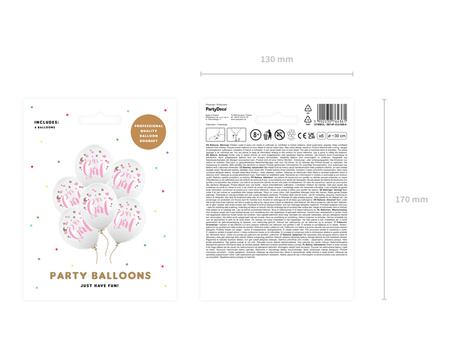 Balony Strong 30cm, Metallic Rose Gold (1 op. / 50 szt.)