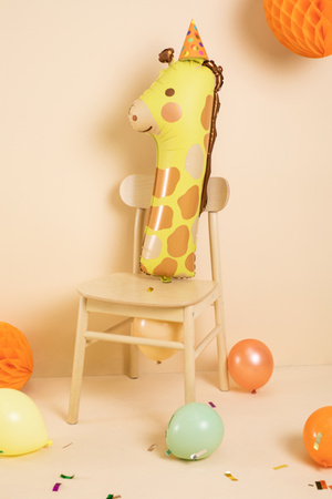 Balon foliowy Kurka, 48x60 cm, mix