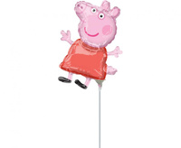 #BFK Balon foliowy mini Shape Peppa Pig, luzem
