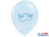 Balony 30cm, Kropki, Pastel Hot Pink (1 op. / 6 szt.)