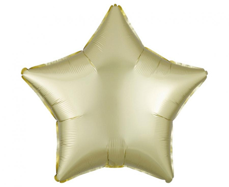 #BFK Balon foliowy 18" STR, Standard Satin Luxe Yellow