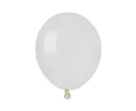 #BL Balony A50 pastel 5" - transparentne 00/ 100 szt.