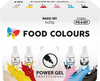 Zestaw 6 szt. barwnik podstawowych PowerGel Food Colours