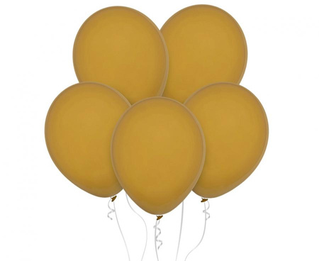 #BL Balony Decomex 11", pastel Mocha, 100 szt.