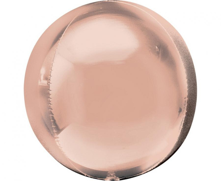 #BFK Balon foliowy ORBZ - kula Jumbo różowo-złota