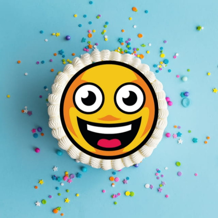 Opłatek na tort SMILESLOW Ø20 WZ. III
