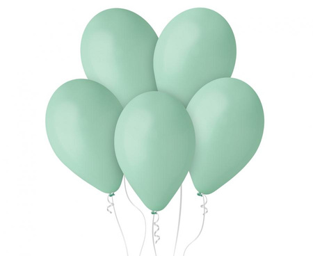 #BL Balony G110 pastel 12" - turkusowo-zielone 50/ 100 szt (macaron)