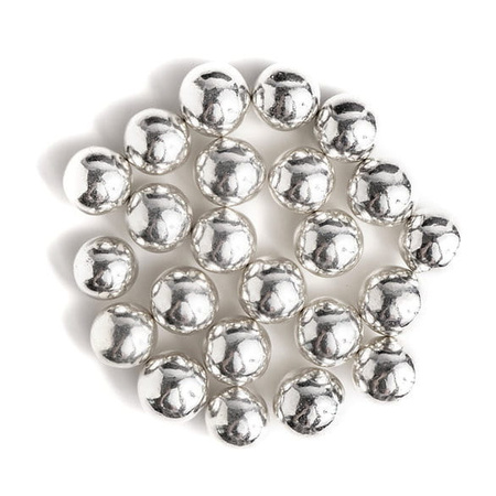 Posypka dekoracyjna SILVER CRISPIES LARGE 115g Słodki Bufet