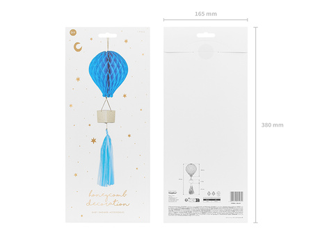 Balon foliowy Gwiazda 3D, 70cm, srebrny