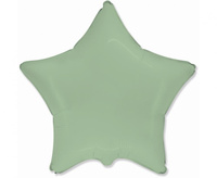 #BFK Balon foliowy 18" FX - Gwiazda (matowa Mint) KK