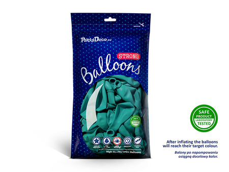 Balony Strong 23cm, Pastel Pure White (1 op. / 100 szt.)