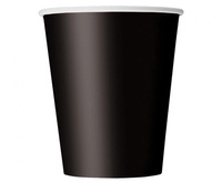 #ZKU Kubeczki papierowe czarne, 250 ml., 14 szt.