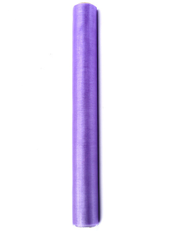 Organza Gładka, czarny, 0,36 x 9m (1 szt. / 9 mb.)
